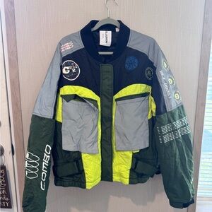 ASOS Multicolor Puffer Jacket